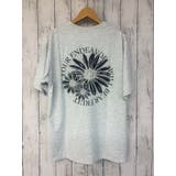 オートミール | 《フラワーロゴ×ゆるシルエット》レディース 半袖Tシャツ 体型カバー 春夏秋	 | GORGE 