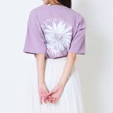 《フラワーロゴ×ゆるシルエット》レディース 半袖Tシャツ 体型カバー 春夏秋	 | GORGE  | 詳細画像4 