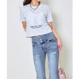 レースリボン短丈Tシャツ | GORGE | 詳細画像16