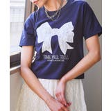 レースリボン短丈Tシャツ | GORGE | 詳細画像2