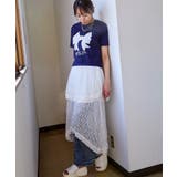 レースリボン短丈Tシャツ | GORGE | 詳細画像5