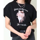 オーガンジー猫フレンチTシャツ | GORGE | 詳細画像7