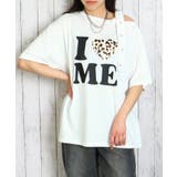 オフホワイト | 肩ベルトワンショルＴシャツ | GORGE 