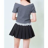肩レースリボンTシャツ | GORGE | 詳細画像9