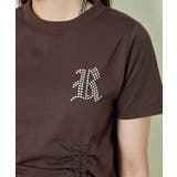 ラインストーンダブルドロストTシャツ | GORGE | 詳細画像14