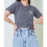 ラインストーンダブルドロストTシャツ | GORGE | 詳細画像8