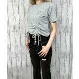 ラインストーンダブルドロストTシャツ | GORGE | 詳細画像5