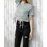 ラインストーンダブルドロストTシャツ | GORGE | 詳細画像7