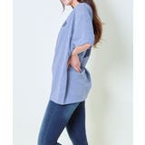 ピグメント風ツイル貼り付けＴシャツ | GORGE  | 詳細画像6 