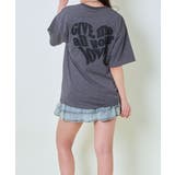 ピグメント風ツイル貼り付けＴシャツ | GORGE  | 詳細画像9 