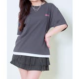 ツイル貼り付けレイヤードTシャツ | GORGE | 詳細画像7
