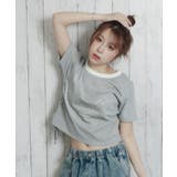 《キラッとドロスト》レディース 半袖Tシャツ サイドギャザー | GORGE  | 詳細画像7 