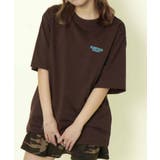 ハナ刺繍バーコードTシャツ | GORGE | 詳細画像1