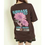 ハナ刺繍バーコードTシャツ | GORGE | 詳細画像3