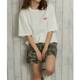 ハナ刺繍バーコードTシャツ | GORGE | 詳細画像4