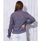 《フリル×シアー素材》レディース シャーリングブラウス ハイネック長袖 | GORGE  | 詳細画像17 