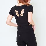 レディース クロップドTシャツ 背中開き | GORGE | 詳細画像7