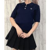 エリツキ刺繍半袖ニットプルオーバー | GORGE  | 詳細画像13 