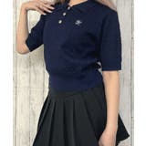 エリツキ刺繍半袖ニットプルオーバー | GORGE  | 詳細画像14 