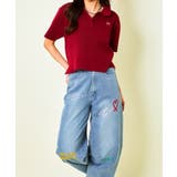 チェリー刺繍スキッパーニットプルオーバー | GORGE  | 詳細画像4 