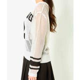 ナンバリングメッシュニットプルオーバー | GORGE | 詳細画像11