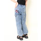 BL4 | レディース デニムパンツ 刺繍入り | GORGE