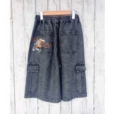 CHA3 | カーゴデニム刺繍ハーフパンツ | GORGE