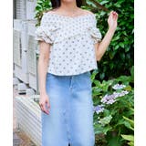 花柄クロストップス | GORGE | 詳細画像1