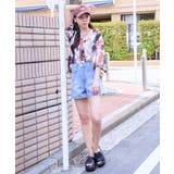 《ゆるシルエット×総柄プリント》開襟シャツ／夏映え主役トップス	 | GORGE  | 詳細画像8 