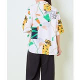 《ゆるシルエット×総柄プリント》開襟シャツ／夏映え主役トップス	 | GORGE  | 詳細画像16 