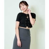 半袖アミアゲアンサンブルトップス | GORGE  | 詳細画像8 