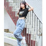 ラメハートギャザー半袖トップス | GORGE | 詳細画像3