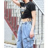 ラメハートギャザー半袖トップス | GORGE | 詳細画像4