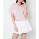 《ロゴ×リボンアレンジ》クロップドTシャツ／映えカジュアル | GORGE  | 詳細画像5 