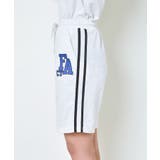 《ライン刺繍×スポーティ》レディース 裏毛 ハーフパンツ | GORGE  | 詳細画像10 