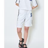 《ライン刺繍×スポーティ》レディース 裏毛 ハーフパンツ | GORGE  | 詳細画像5 