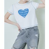 オフホワイト | スプレーPTテレコTシャツ | GORGE