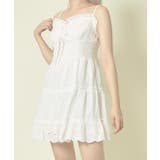 《レース×ティアード》レディース キャミワンピ ミニ丈 体型カバー 春夏 | GORGE  | 詳細画像2 