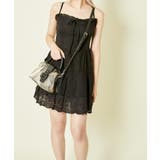 《レース×ティアード》レディース キャミワンピ ミニ丈 体型カバー 春夏 | GORGE  | 詳細画像4 