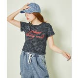 《スタッズ×ロゴアート》ムラ感Tシャツ/エモ映えモード | GORGE | 詳細画像4
