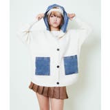 レディース ニットパーカー風カーディガン 秋冬トップス | GORGE | 詳細画像1