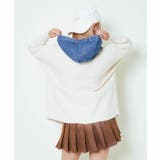 レディース ニットパーカー風カーディガン 秋冬トップス | GORGE | 詳細画像3