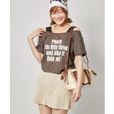 レディース 半袖Tシャツ リブタンクドッキング | GORGE | 詳細画像1