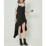 《前後アシメ×ひらひらフリル》キャミワンピ/動きが映える旬バランス | GORGE  | 詳細画像11