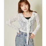 アイボリー | レディース カーディガン シアー | GORGE