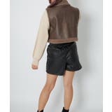 《フェイクレザー×フロントジップ》レディース ショートパンツ ストレッチ | GORGE  | 詳細画像7 