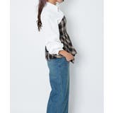 《ドッキング風デザイン》レディース チュニック 袖タック | GORGE  | 詳細画像3 