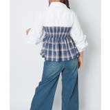 《ドッキング風デザイン》レディース チュニック 袖タック | GORGE  | 詳細画像7 