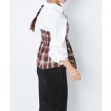 《ドッキング風デザイン》レディース チュニック 袖タック | GORGE  | 詳細画像10 