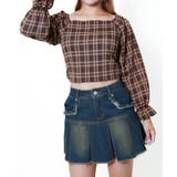 レディース チェック ブラウス | GORGE | 詳細画像2